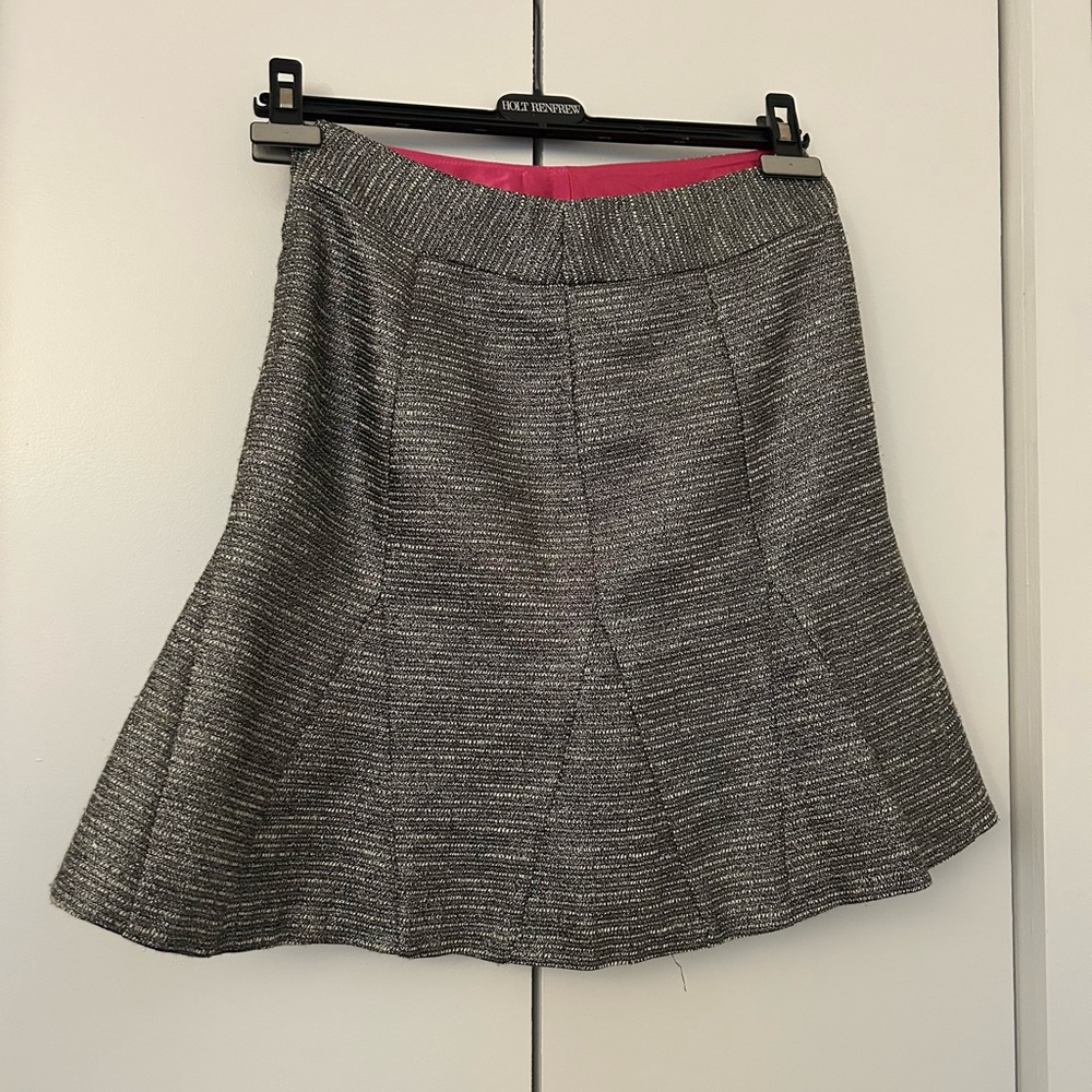 Banana Republic Gray A-Line Skirt
